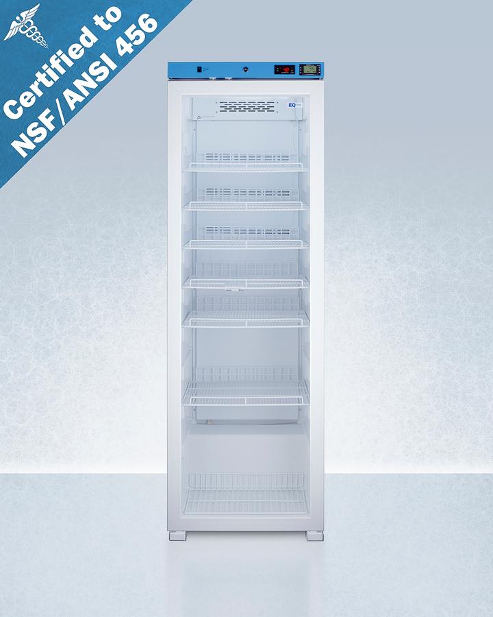 24" Wide Upright Medical Refrigerator, Certified To Nsf/ansi 456 Vaccine Storage Standard