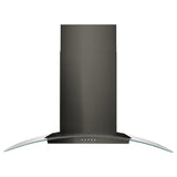 36" Concave Glass Wall Mount Range Hood