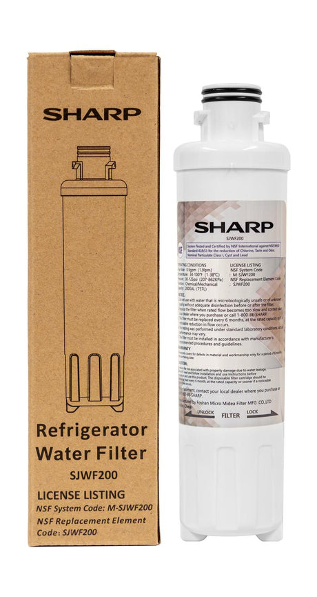 Replacement Water Filter for Sharp SJG2254FS Refrigerator