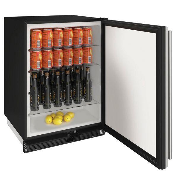 1024r 24" Refrigerator With Stainless Solid Finish (115 V/60 Hz Volts /60 Hz Hz)