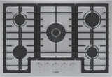 800 Series Gas Cooktop 30" Stainless steel