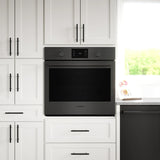 500 Series Single Wall Oven 30" Black Stainless Steel