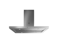 48 T-Shape Island Hood, 1 motor 600 CFM Stainless Steel