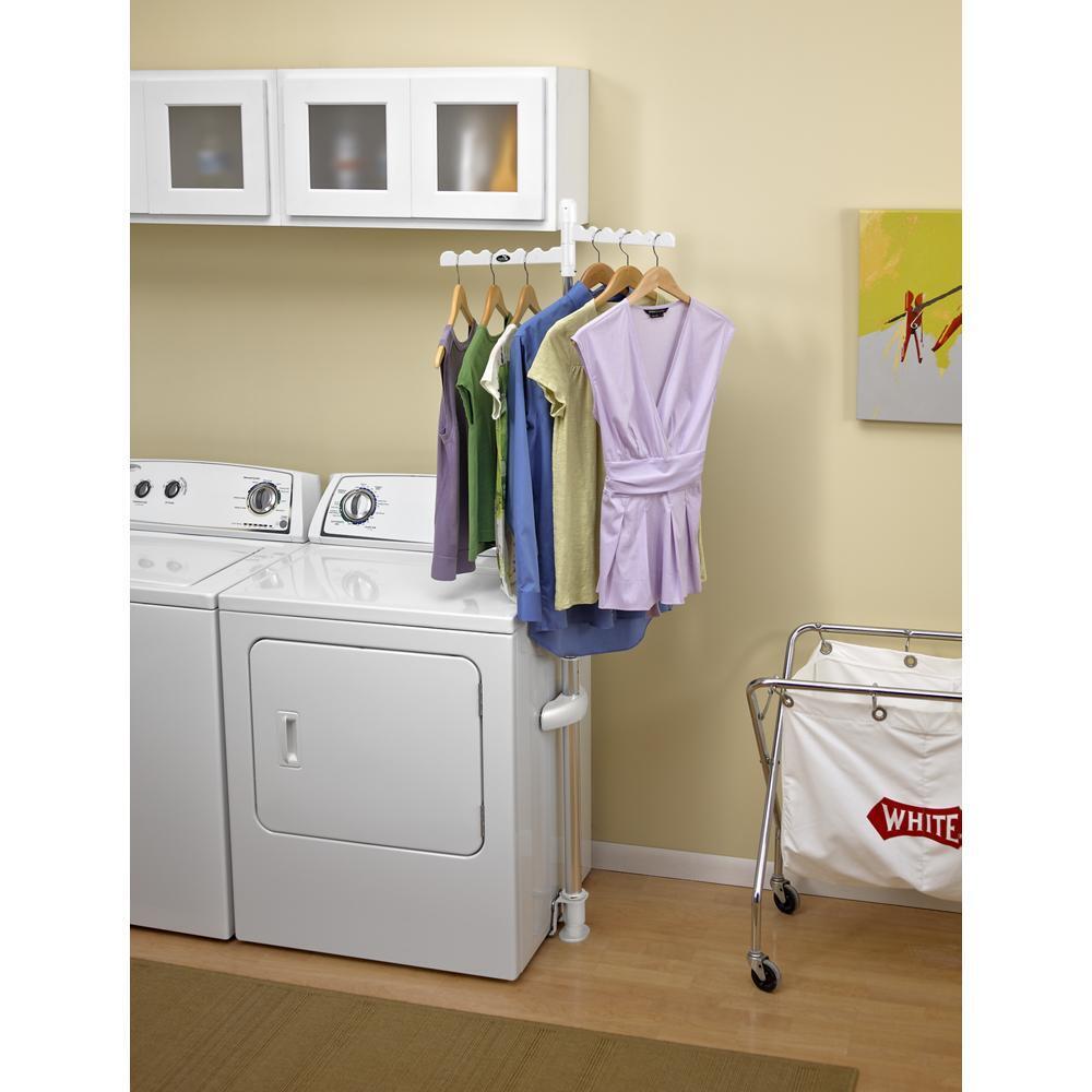 Laundry Appliance Hanger Rack