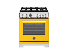 30 inch All Gas Range, 4 Brass Burners Giallo