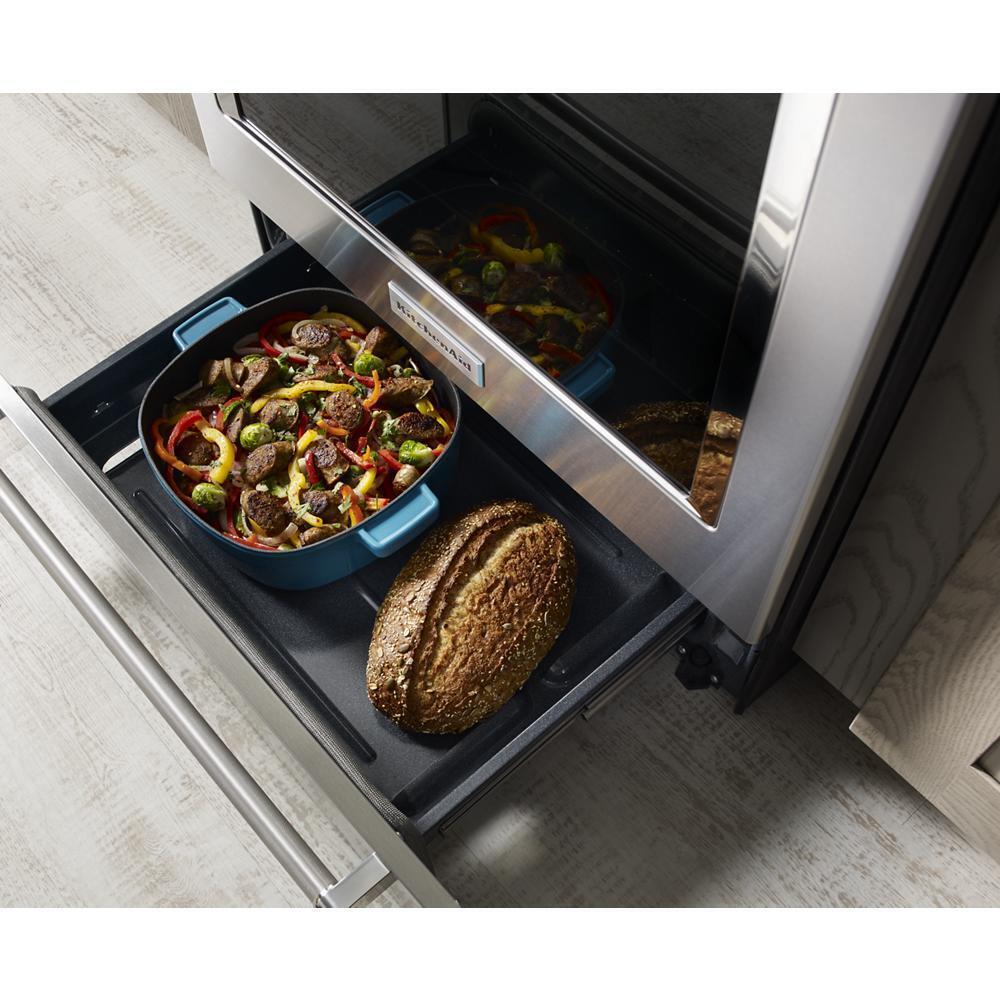 30-Inch 5-Element Electric Convection Slide-In Range with Baking Drawer