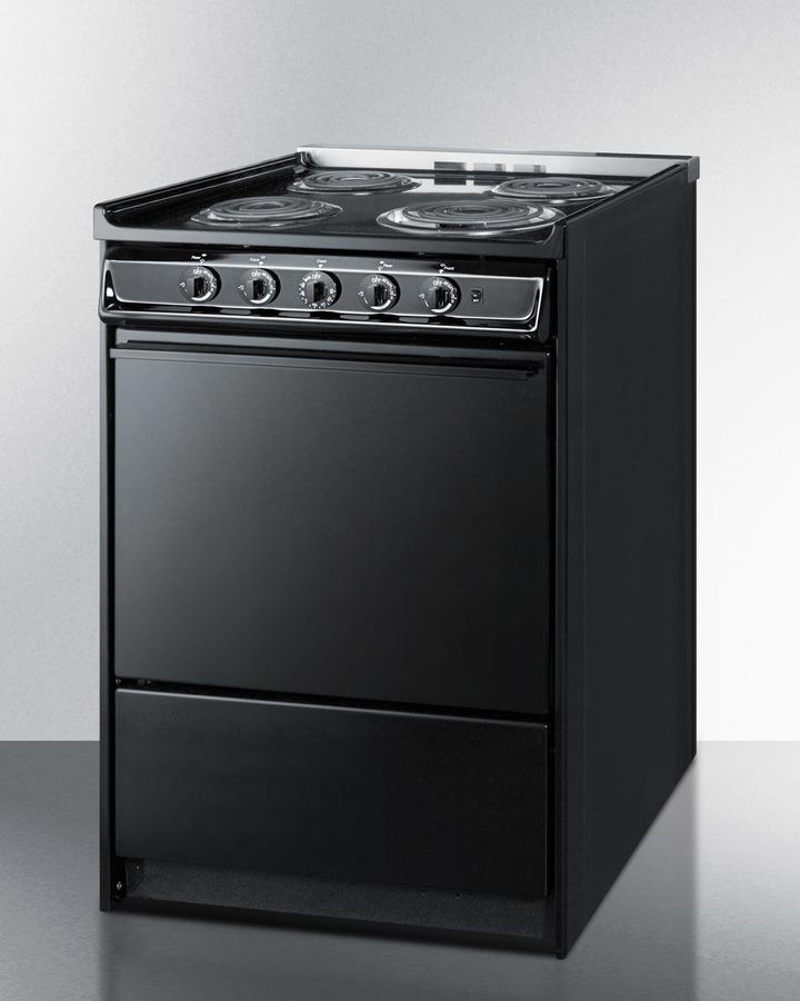 24" Wide Electric Coil Range