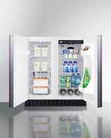 30" Wide Built-in Refrigerator-freezer (panels Not Included)