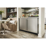 24" Undercounter Refrigerator with Stainless Steel Door