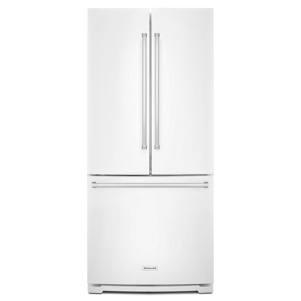 20 cu. Ft. 30-Inch Width Standard Depth French Door Refrigerator with Interior Dispense