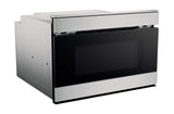 24 in. 1.2 cu. ft. 950W Sharp Stainless Steel Smart Easy Wave Open Microwave Drawer Oven