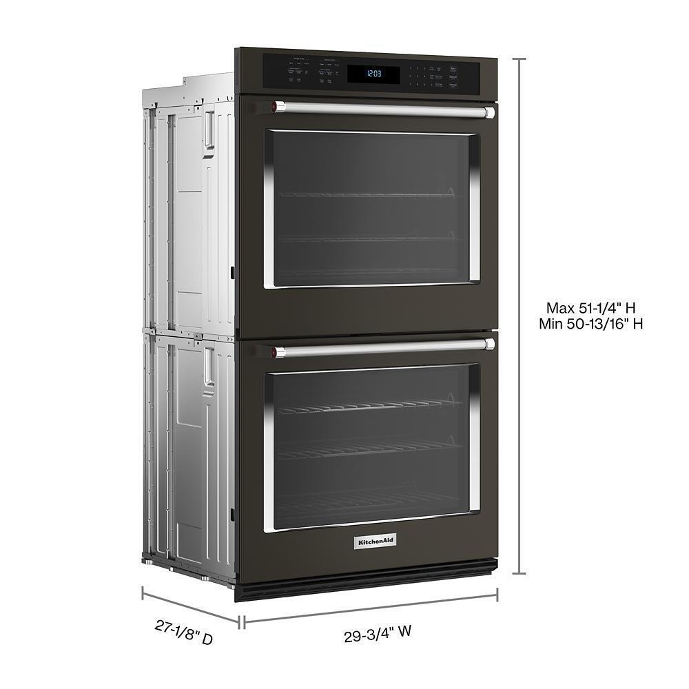 KitchenAid® 30" Double Wall Ovens with Air Fry Mode