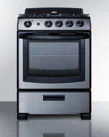 24" Wide Gas Range