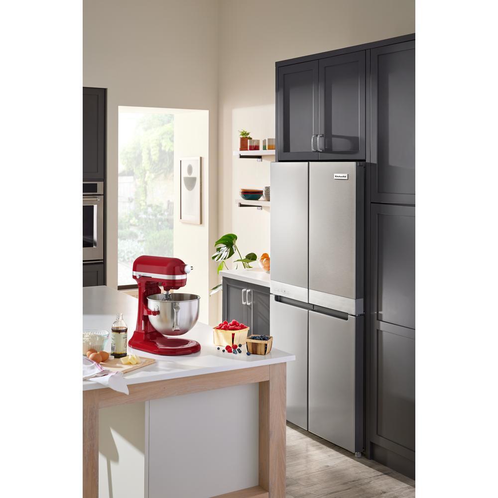 19.4 cu. ft. 36-inch wide Counter-Depth 4-Door Refrigerator with PrintShield™ Finish