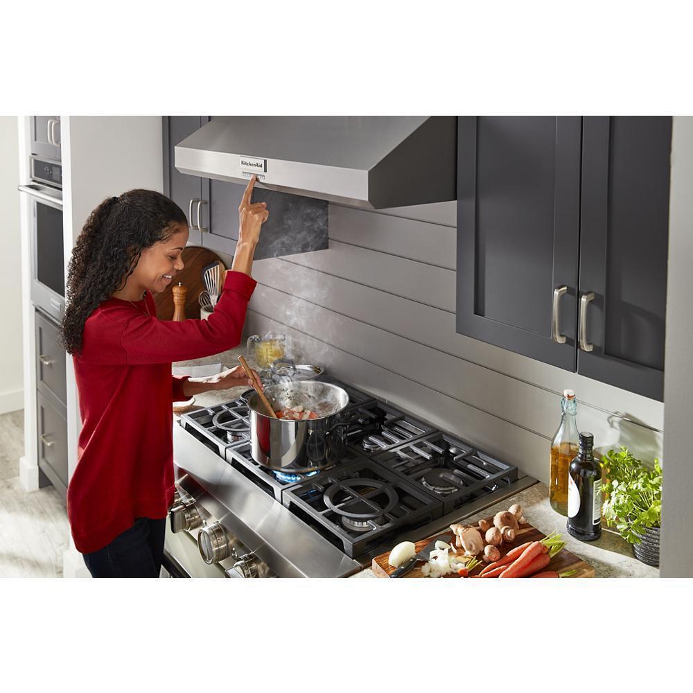 36" 585 CFM Motor Class Commercial-Style Under-Cabinet Range Hood System