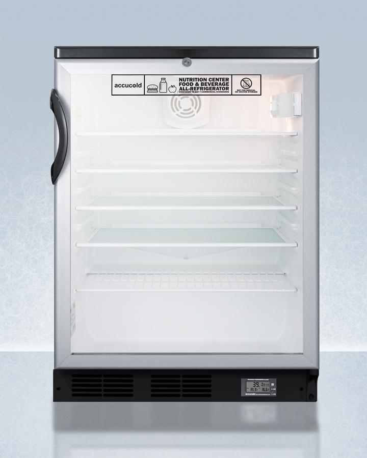 24" Wide Built-in All-refrigerator