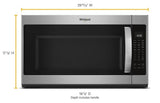 2.1 cu. ft. Over-the-Range Microwave with Steam cooking