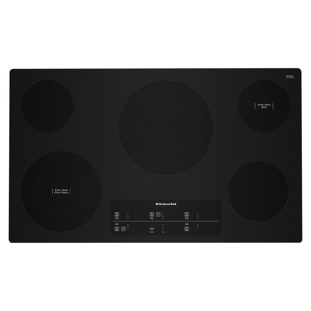 36" Electric Cooktop with 5 Elements and Touch-Activated Controls