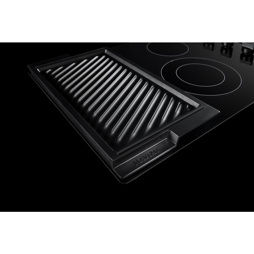 30-Inch Electric Cooktop with Reversible Grill and Griddle