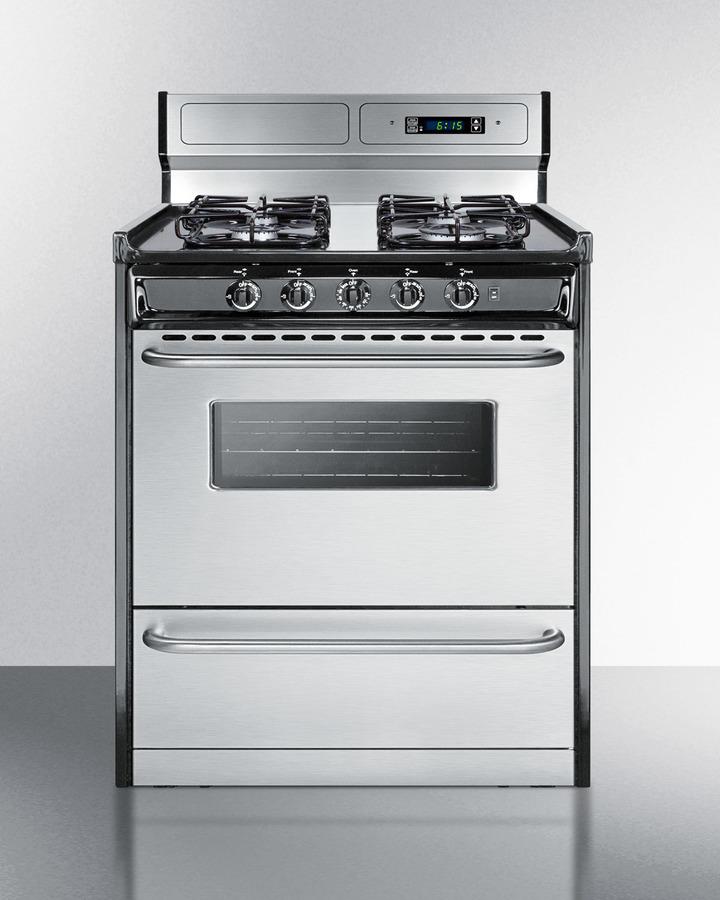 30" Wide Gas Range