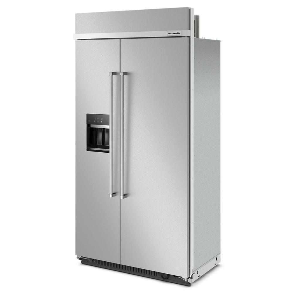 25.1 Cu. Ft. 42" Built-In Side-by-Side Refrigerator with Ice and Water Dispenser