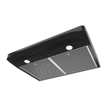 Broan® Elite 30-Inch Convertible Under-Cabinet Range Hood, Black