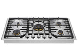 ROBAM ROBAM-G515 36-in 5 Burners Stainless Steel Gas Cooktop