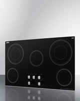 36" Wide 208-240v 5-burner Radiant Cooktop