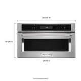 30" Built In Microwave Oven with Convection Cooking