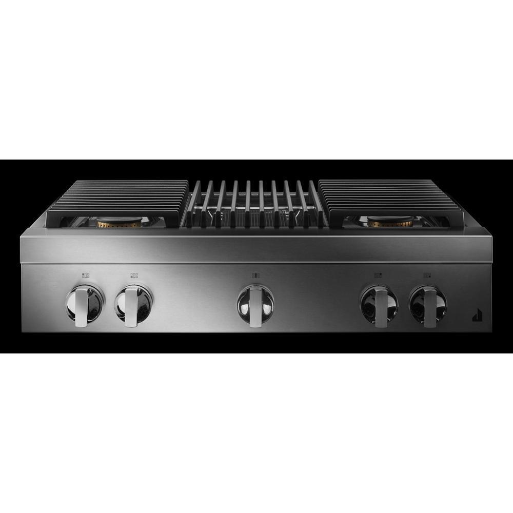 NOIR™ 36" Gas Professional-Style Rangetop with Grill