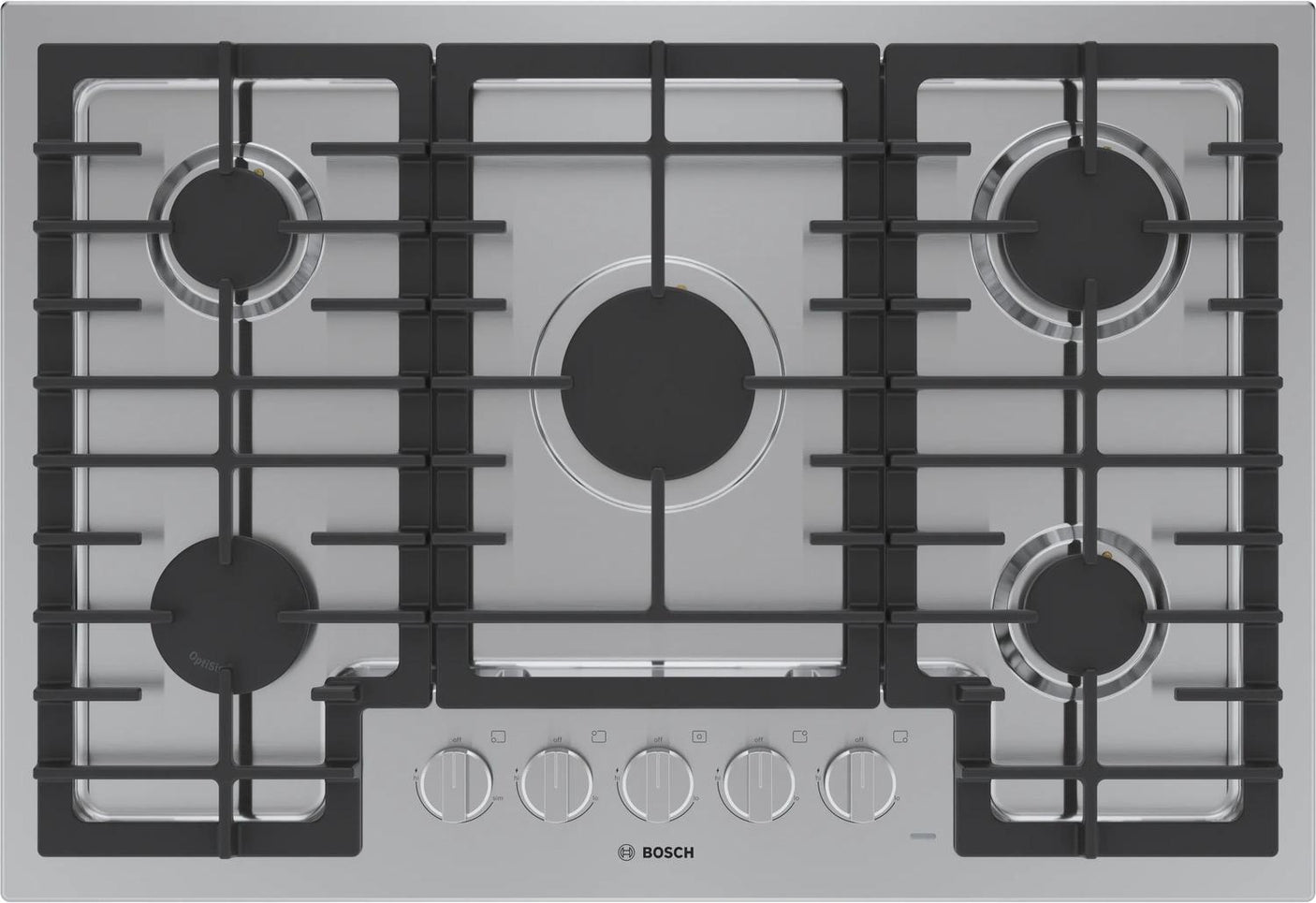 500 Series Gas Cooktop 30" Stainless steel