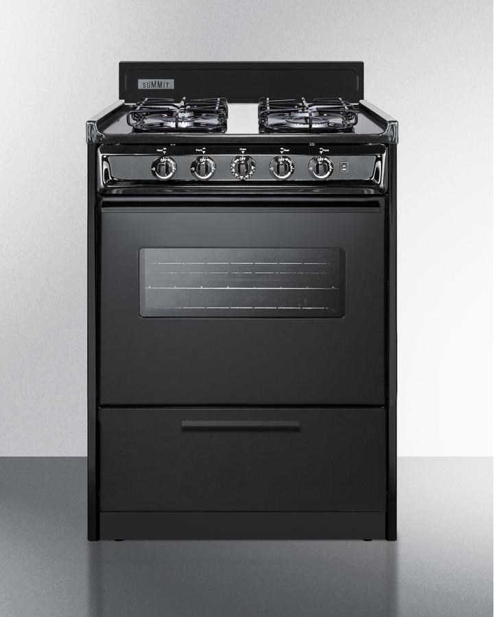 24" Wide Gas Range