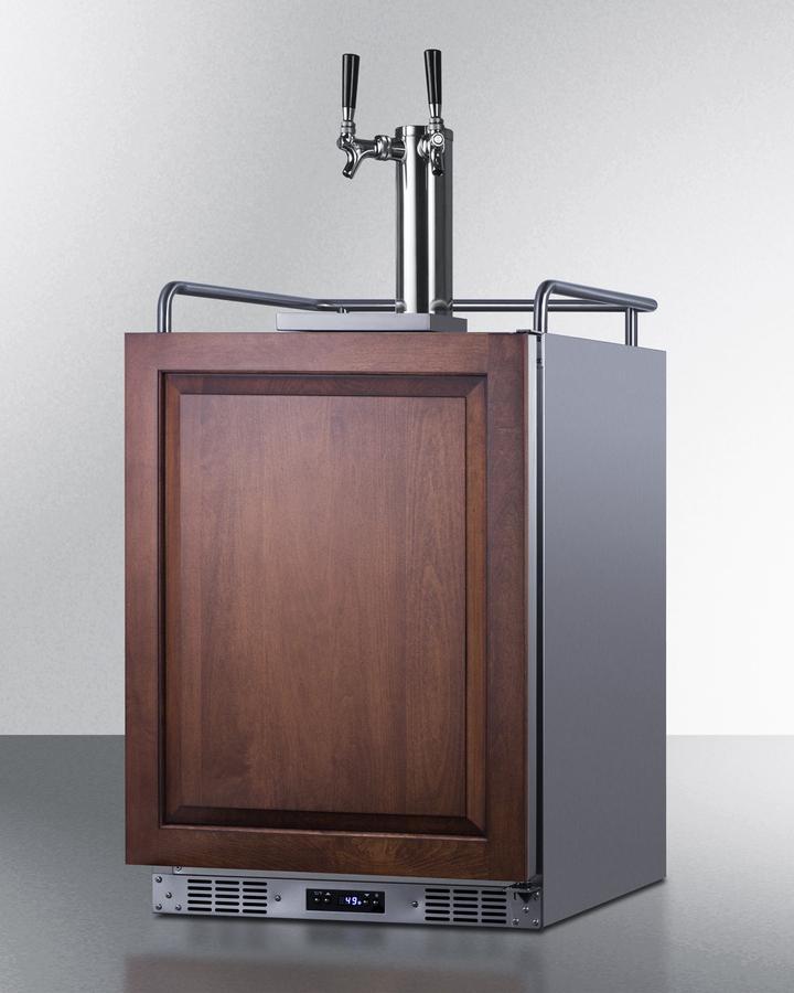 24" Wide Built-in Kegerator (panel Not Included)