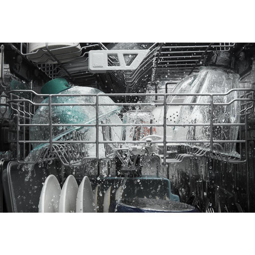 Eco Series Quiet Dishwasher with a washing 3rd Rack & Water Repellent Silverware Basket