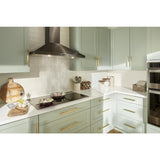 36" Chimney Wall Mount Range Hood with Dishwasher-Safe Grease Filters