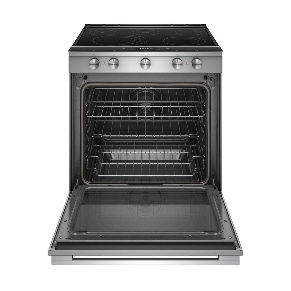 6.4 cu. ft. Smart Slide-in Electric Range with Scan-to-Cook Technology