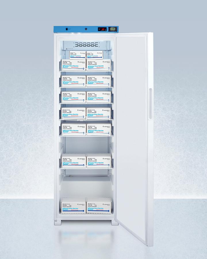 24" Wide Upright Medical Refrigerator, Certified To Nsf/ansi 456 Vaccine Storage Standard