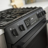 800 Series Gas Slide-in Range 30" Black Stainless Steel