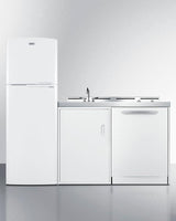 71" Wide All-in-one Kitchenette With Dishwasher