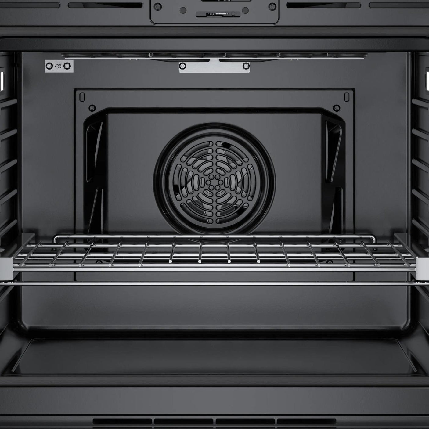 800 Series Single Wall Oven 30" Right SideOpening Door, Black Stainless Steel