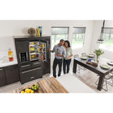 25.8 Cu. Ft. 36" Multi-Door Freestanding Refrigerator with Platinum Interior Design and PrintShield™ Finish