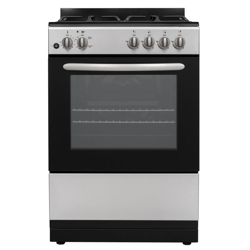 Element Electronics 24" Gas Range (EGR244MCCS)