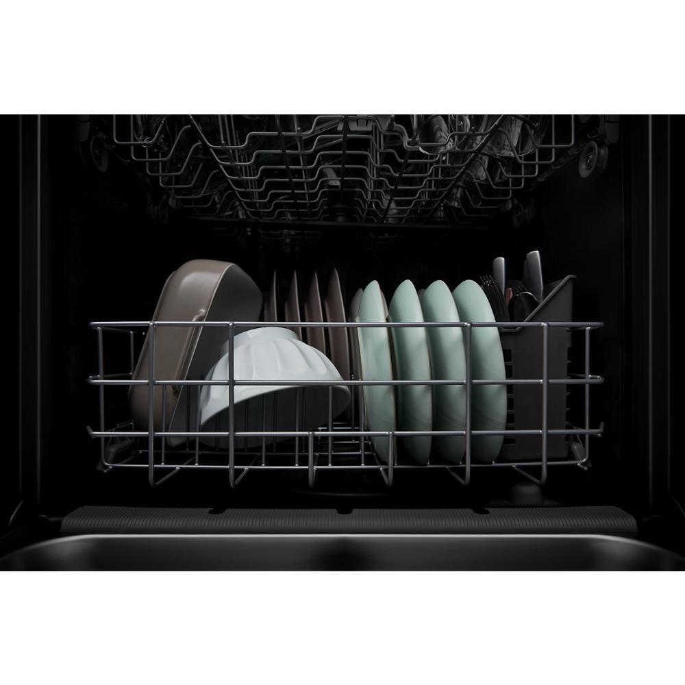 Quiet Dishwasher with 3rd Rack and Pocket Handle