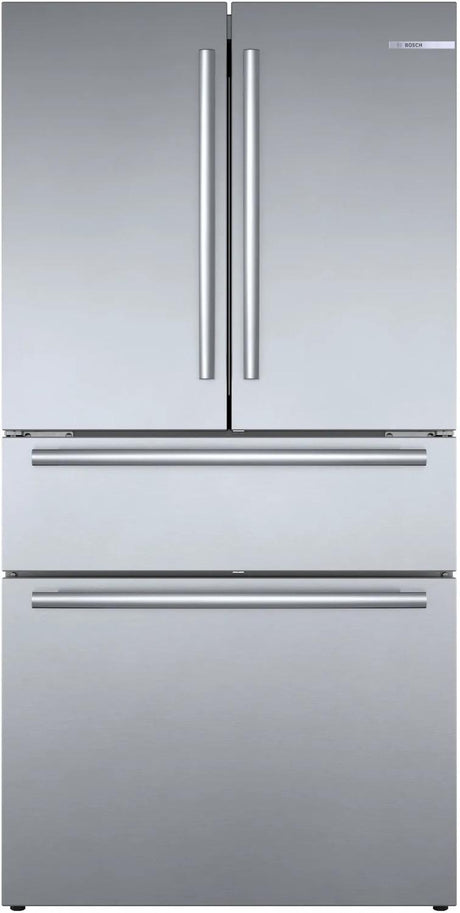 800 Series French Door Bottom Mount Refrigerator 36" Stainless steel (with anti-fingerprint)