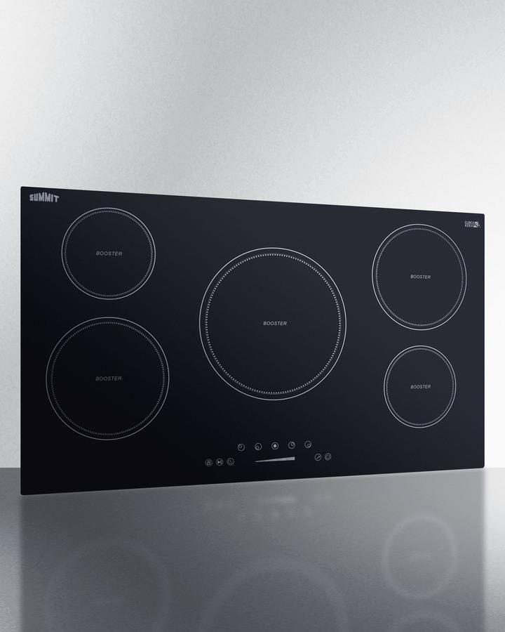 36" Wide 208-240v 5-zone Induction Cooktop