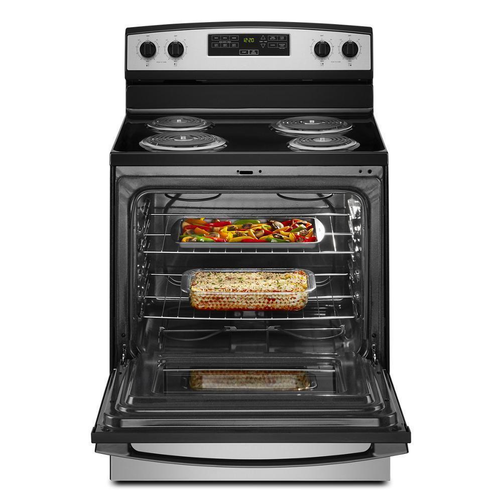 30-inch Amana® Electric Range with Bake Assist Temps