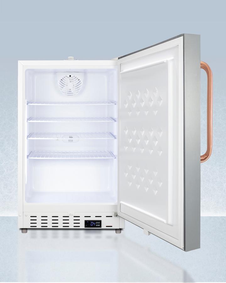 21" Wide Built-in Healthcare All-refrigerator, ADA Compliant