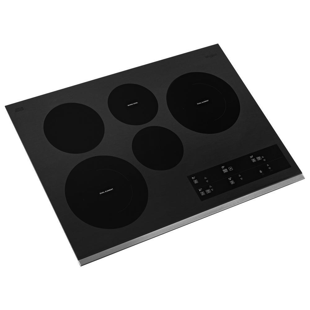 30-inch Electric Ceramic Glass Cooktop with Two Dual Radiant Elements