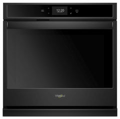 4.3 cu. ft. Smart Single Wall Oven with True Convection Cooking - Black