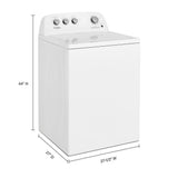 3.8 cu. ft. Top Load Washer with Soaking Cycles, 12 Cycles